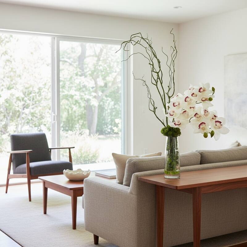 Orchid Arrangement with Vines - 23