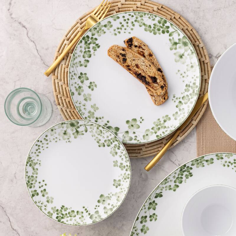 Noritake Bloomington Road 12-Piece Dinnerware Set, Service For 4