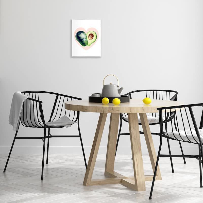 Stupell Heart Shaped Avocado Wall Plaque Art Design By Lil' Rue