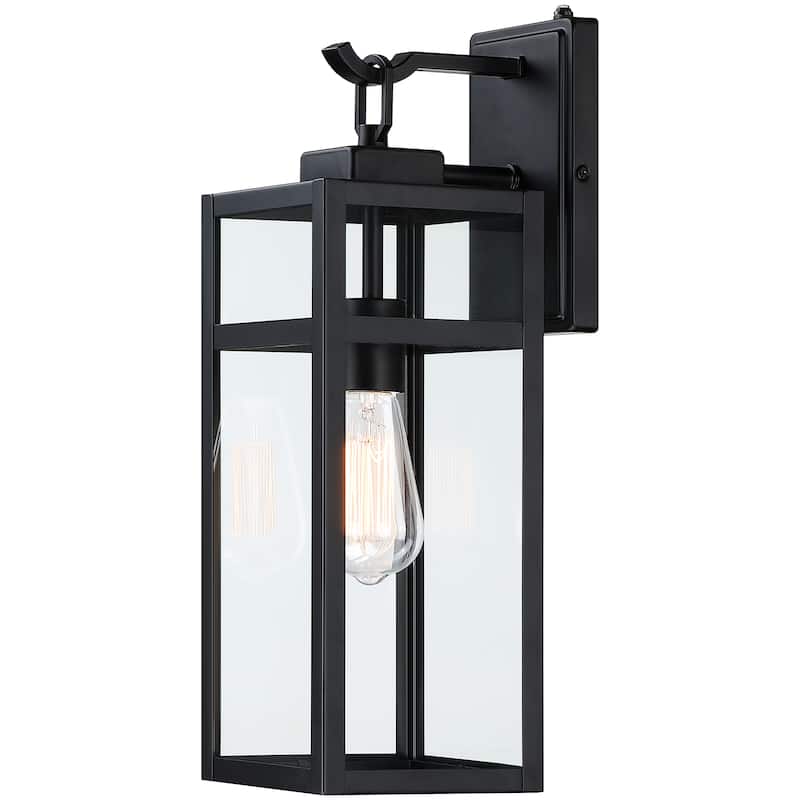 2 Pack Dusk to Down Outdoor Wall Light - 5.9"x7.76"x18.39"