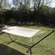 preview thumbnail 33 of 38, VEIKOUS 12 ft. Quilted 2-Person Hammock with Stand and Detachable Pillow White