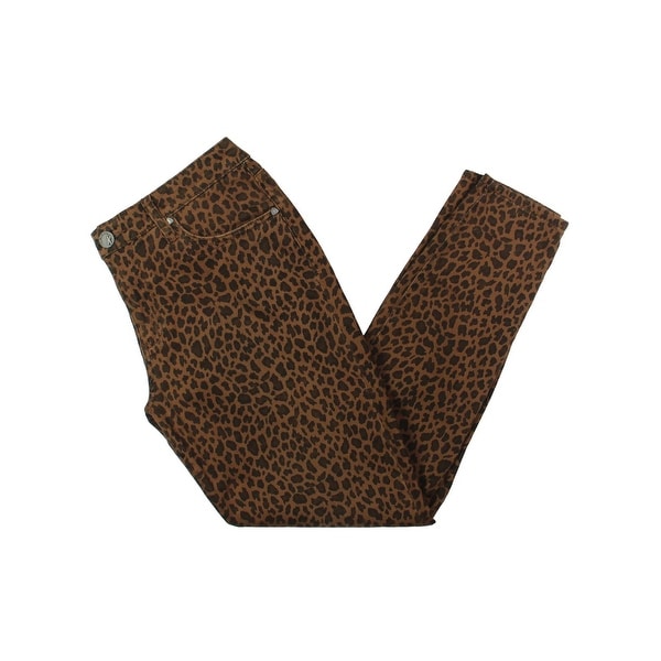 kut from the kloth leopard jeans