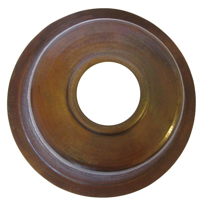 Miseno Round 15" Copper Drop-In or Undermount Bar Sink