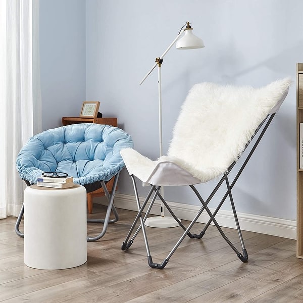 Oversized Butterfly Chair Mega Furry Plush On Sale Overstock 31804175 Folding chairs for the next big game. oversized butterfly chair mega furry