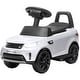 preview thumbnail 7 of 8, Land Rover Licensed 6V Ride on Push Car - White
