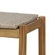 preview thumbnail 13 of 12, Cambria Wicker Bench by Christopher Knight Home