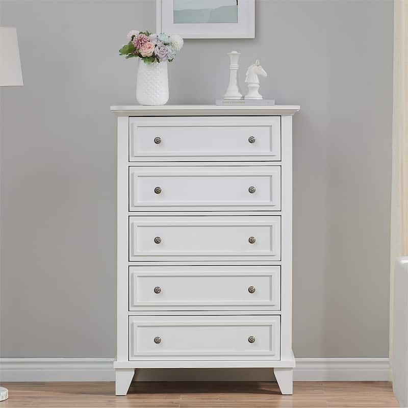 Dresser for Bedroom with 5 Drawers
