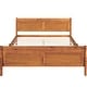 preview thumbnail 42 of 76, Classic Wood Platform Bed with Headboard and Footboard, Solid Wood Bed Frame, Easy to Assemble, No Box Spring Needed