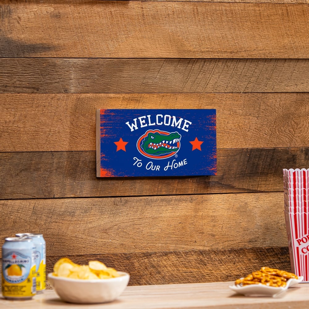 University of Florida Wooden Door Decor Wall Sign - Multi-Color
