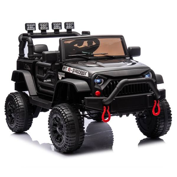 slide 2 of 100, Kids Ride-On Car with Remote Control, Four-Wheel Suspension, and Bluetooth - Safe and Fun for Ages 3+