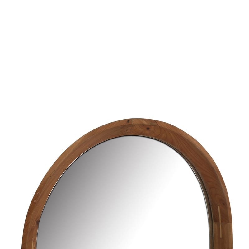 Winona Arch Wood Farmhouse Wall Mirror - 30"H x 20"W x 1.75"D