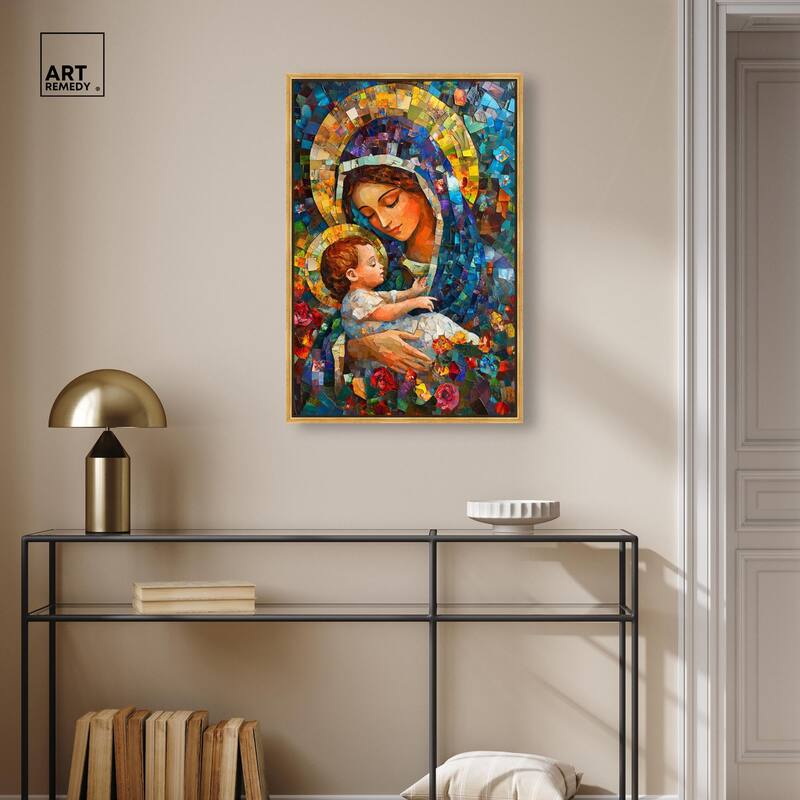 Glass Gospel II Canvas by Art Remedy