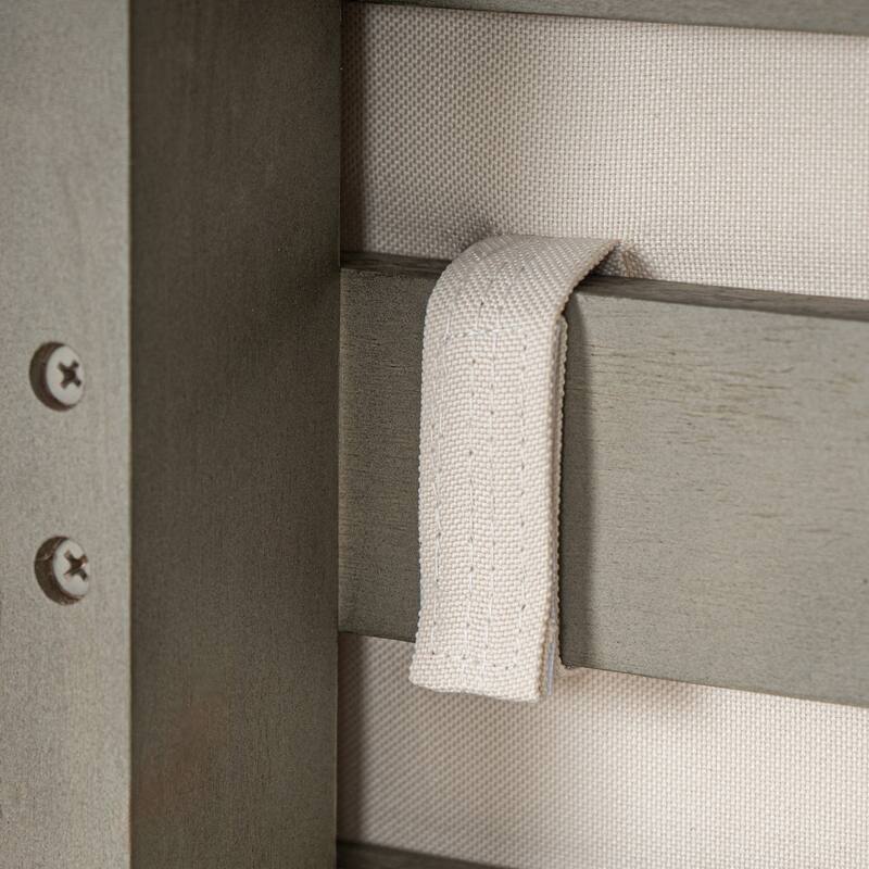 Christopher Knight Home - 4-Piece Patio Conversation Set with Woven Rope Loveseat, Cushions & Acacia Wood Coffee Table