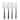INOX Jason Ratoncito Cheese Spreader/Knife 4 Pc. Set