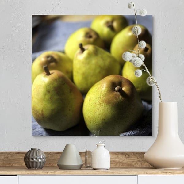 Comice Pears Canvas Wall Art - Bed Bath & Beyond - 21003945