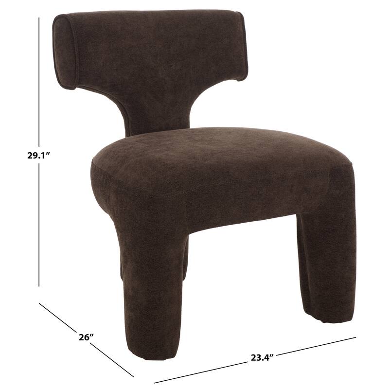 SAFAVIEH Zalens Modern Accent Chair (Fully Assembled) - 23"W x 26"D x 29"H