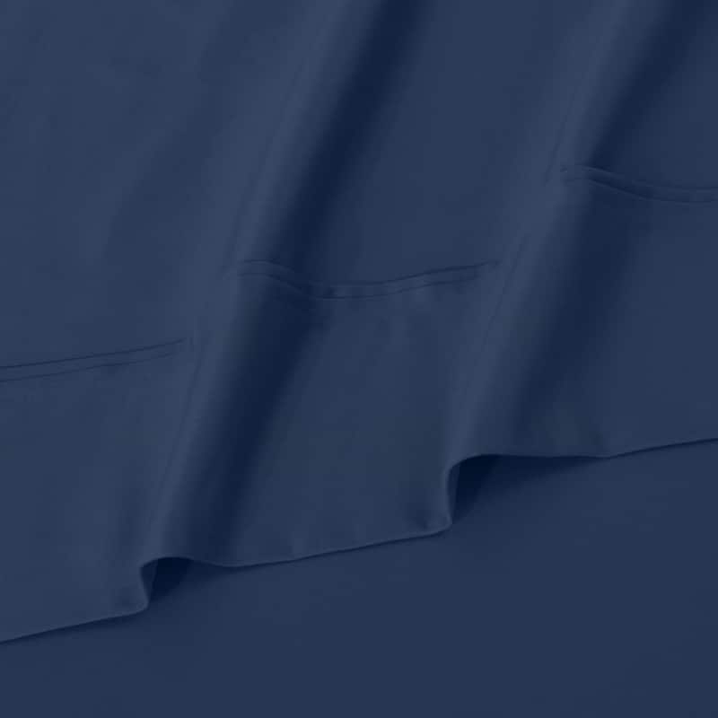 Superior Egyptian Cotton 1200 Thread Count Eco-Friendly Solid Sheet Set