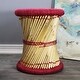 preview thumbnail 26 of 76, Natural Geo Moray Decorative Handwoven Jute Accent Stool