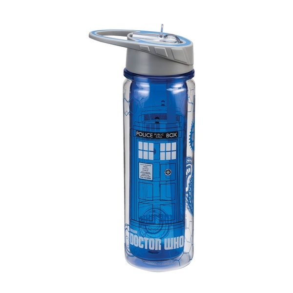 Dr. Who Tardis 18oz Tritan Water Bottle