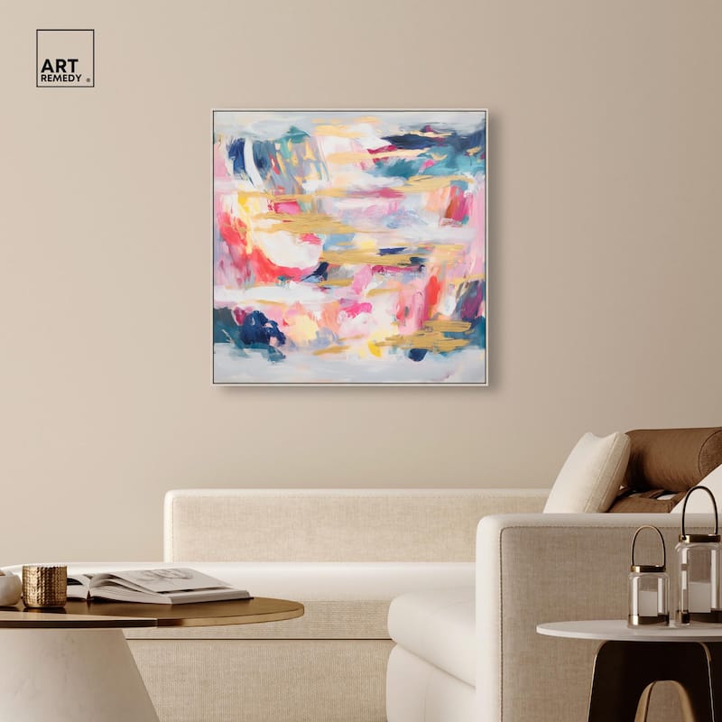 Balipink III Canvas by Art Remedy