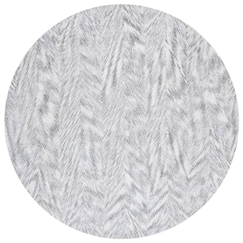SAFAVIEH Handmade Soho Shanice Chevron Viscose & Wool Rug
