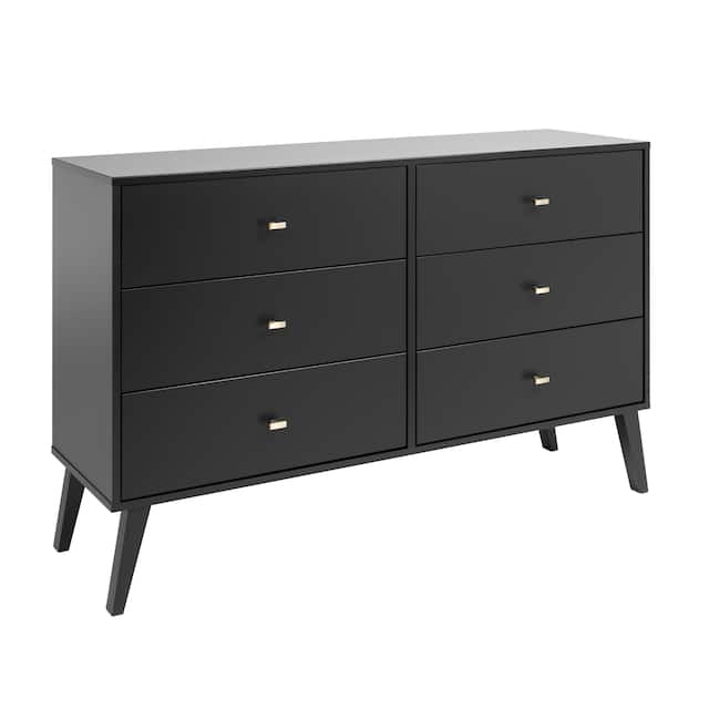 Milo Mid-century Modern 6-drawer Dresser