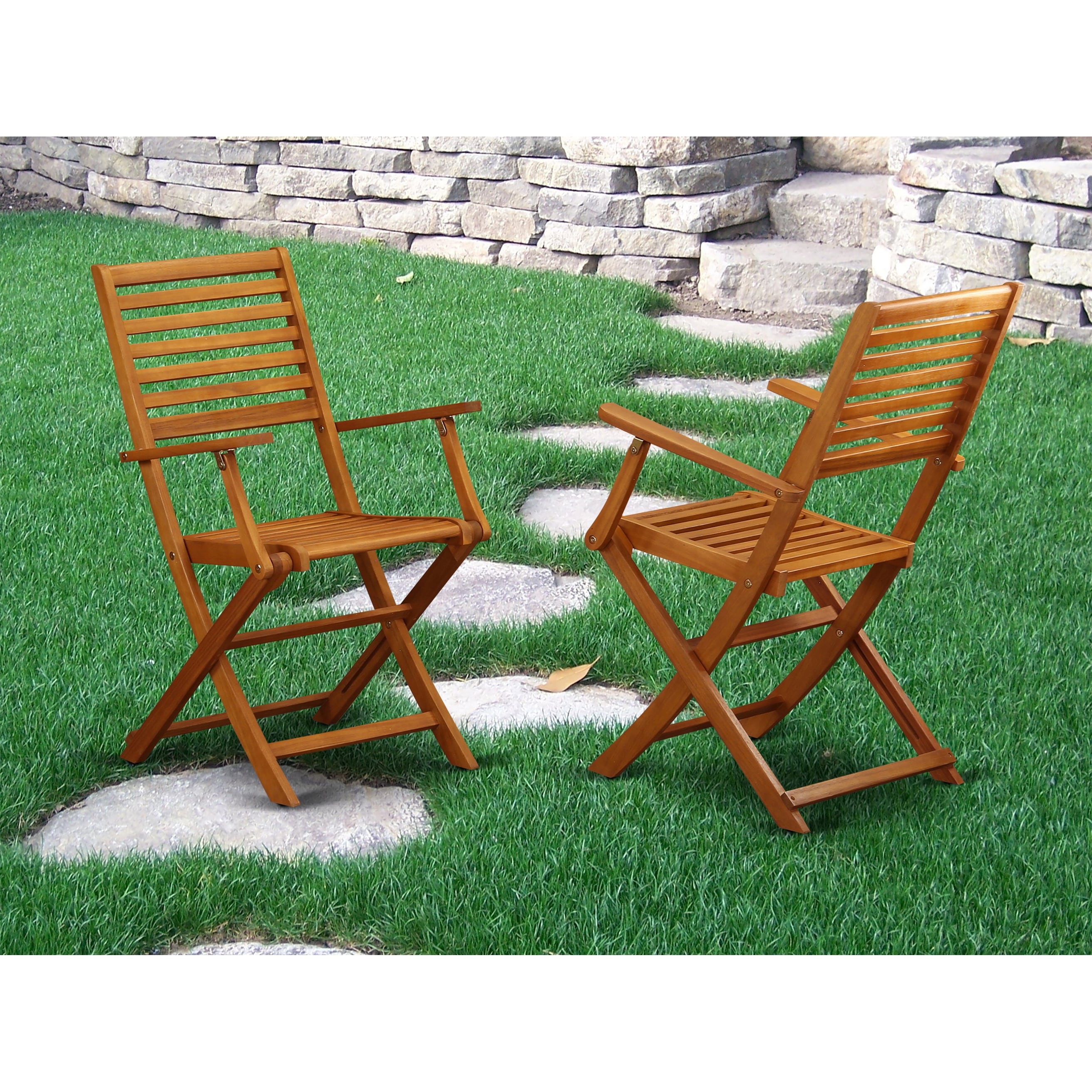 acacia wood folding chairs