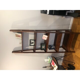 Porch & Den Peterson 5-shelf Ladder Bookcase