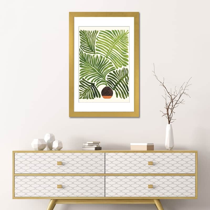 iCanvas "Summer Fern" by Modern Tropical