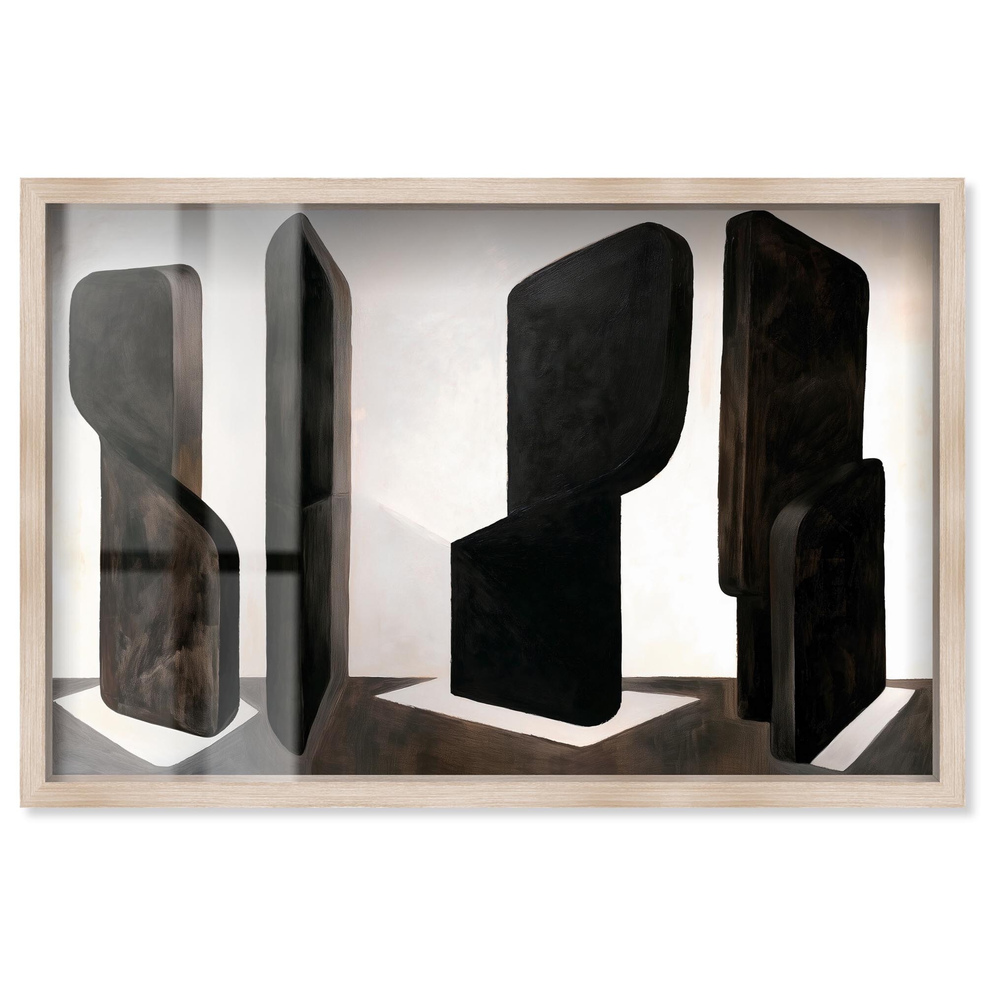 Bold Assertion III Boho Wall Decor Shadowbox Print by Art Remedy