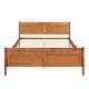 preview thumbnail 31 of 60, Harper & Bright Designs Wood Twin Sleigh Bed with Headboard and Footboard