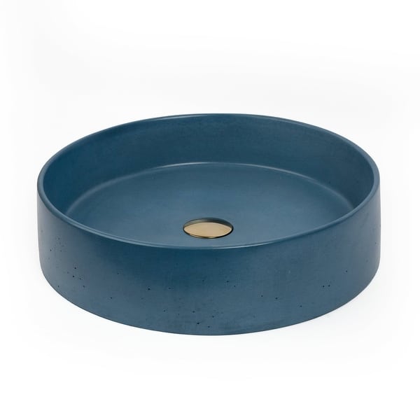 slide 1 of 27, Concretti Designs Handmade Miami Concrete Vessel Sink/Washbasin