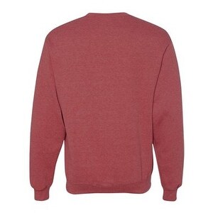 heather red sweatshirt