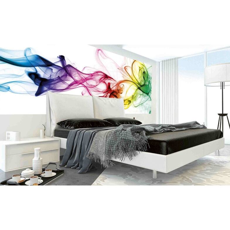 Dimex Warm Smoke Wall Mural - 59in x 147.6in x 0.025in