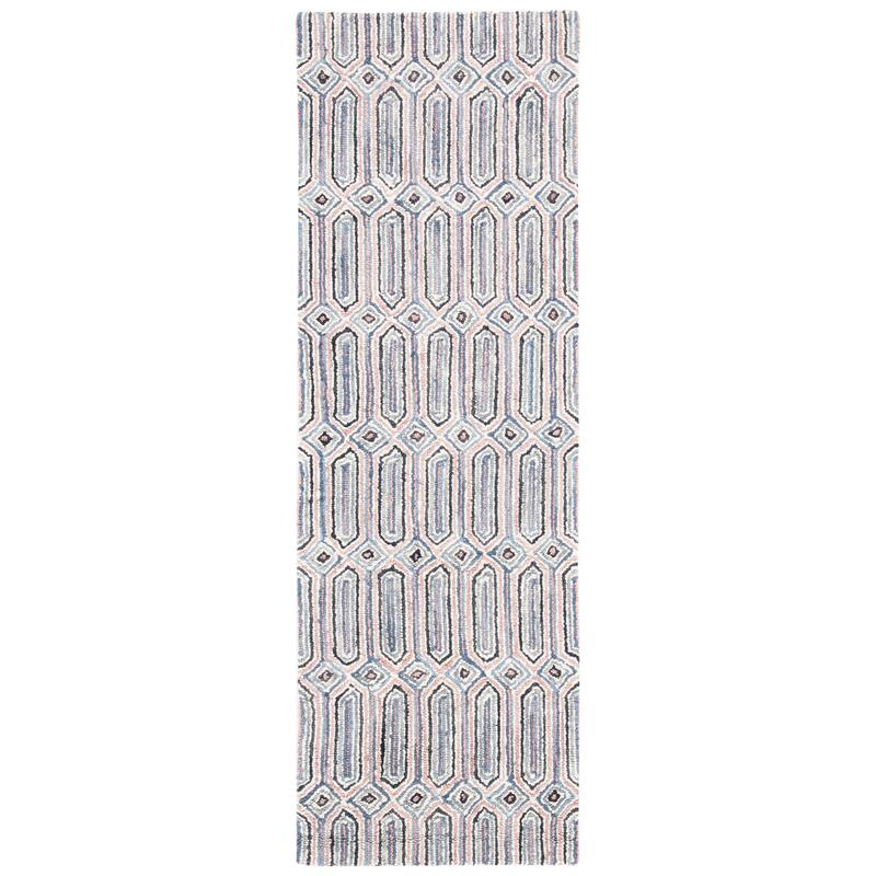 SAFAVIEH Handmade Micro-Loop Coriena Transitional Wool Rug