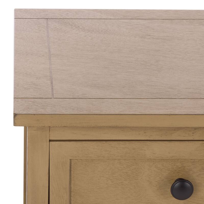 SAFAVIEH Ara Grey 3-Drawer Storage Unit - 42.1" x 15.4" x 19.7" - 42"W x 15"D x 20"H