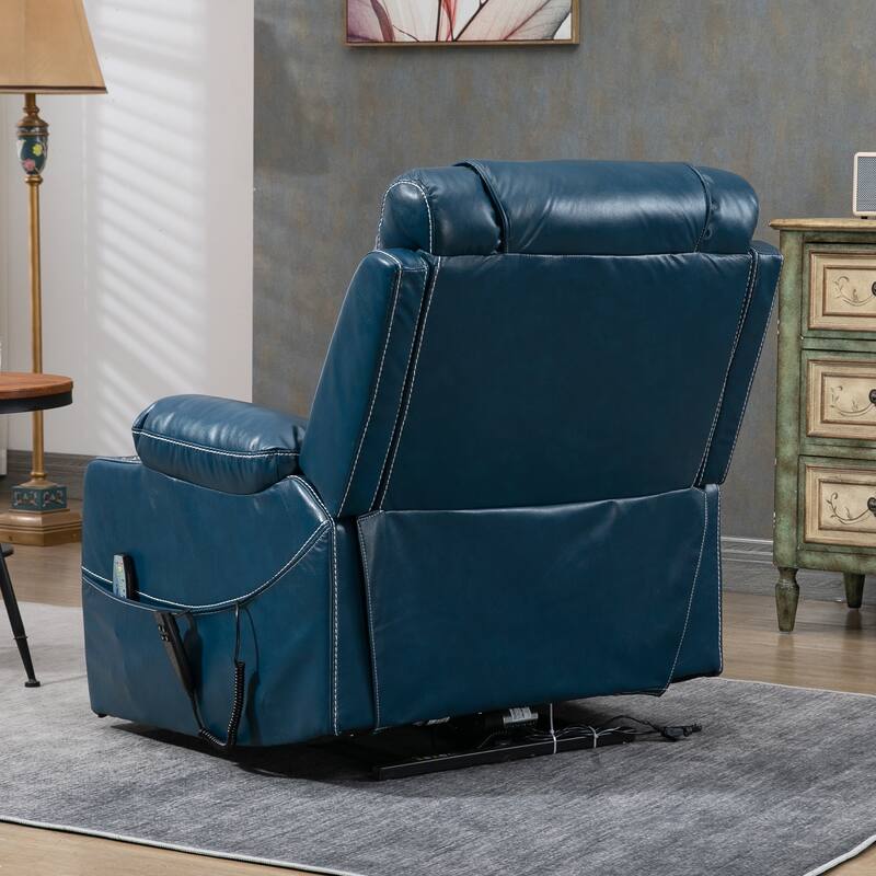 Upgraded Flagship Dual Motor Independent Control Oversized 180° Lay Flat Power Lift Recliner Chair