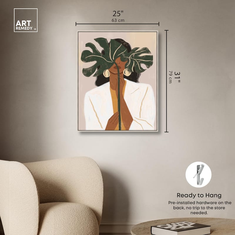 Leiva I Canvas by Art Remedy