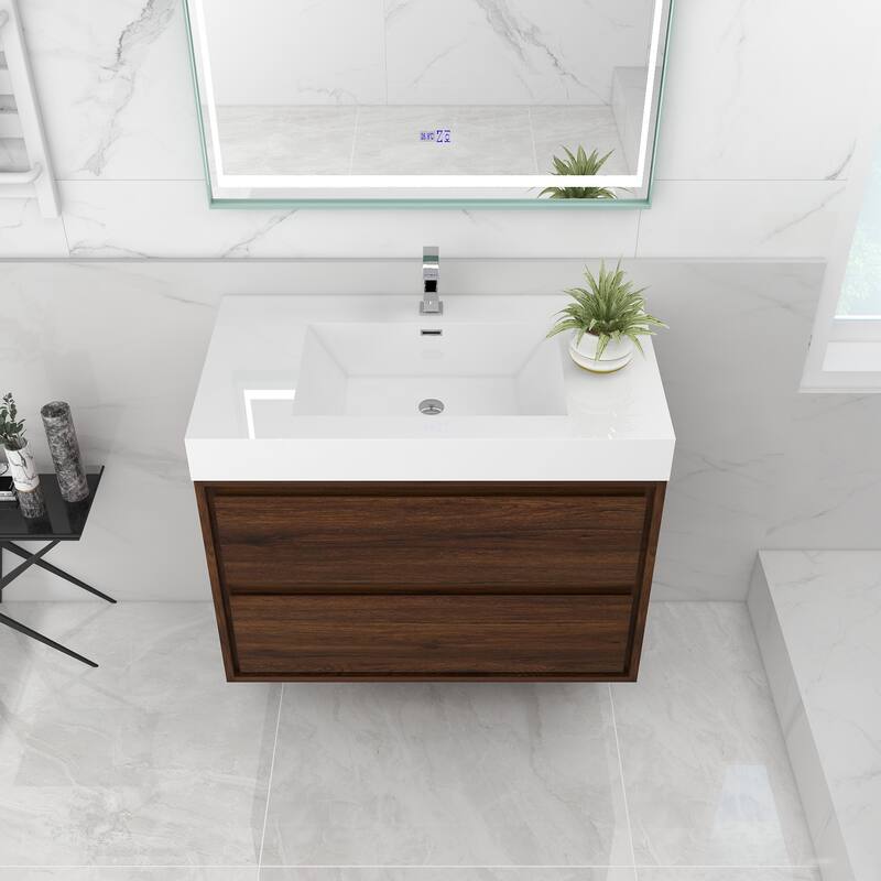 Morava 36" Floating Vanity with Single Sink - 36