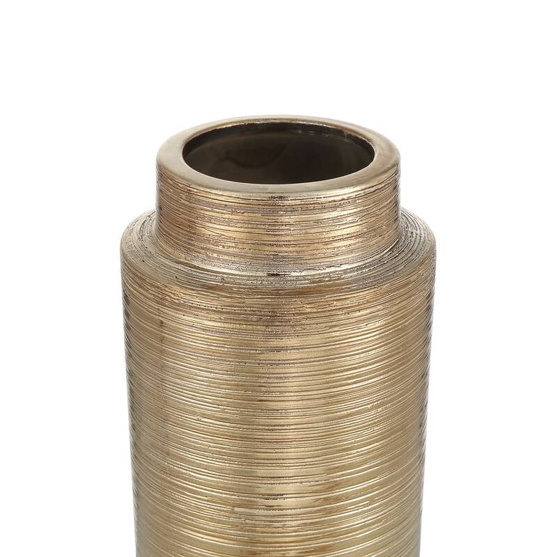 Acroma 12.9" Ceramic Floor Vase 2-set Decoration For Home Office Decor.