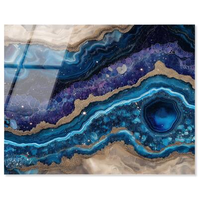 Galactic Geode I Acrylic by Art Remedy, Ready to Hang