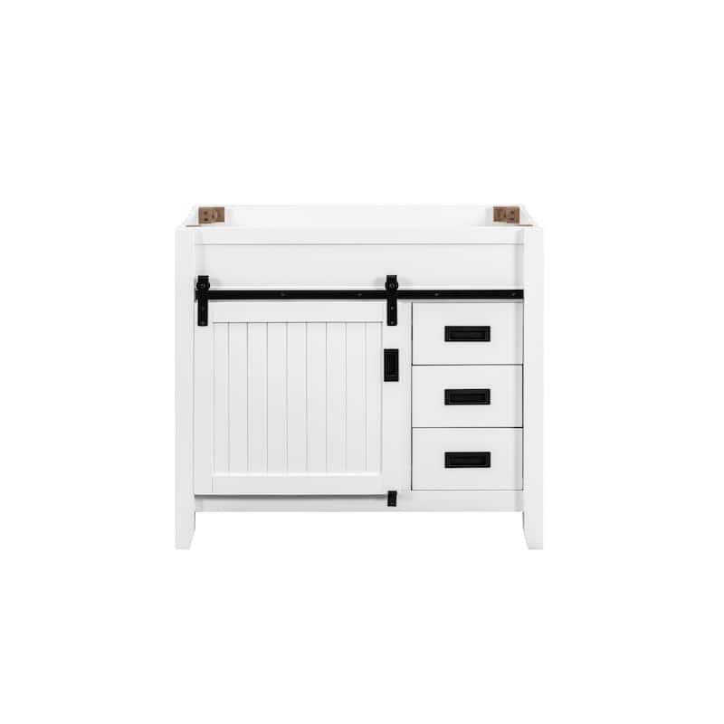36'' Hanford Bathroom Vanity Base - 36.00 L x 21.50 D x 32.50 H"
