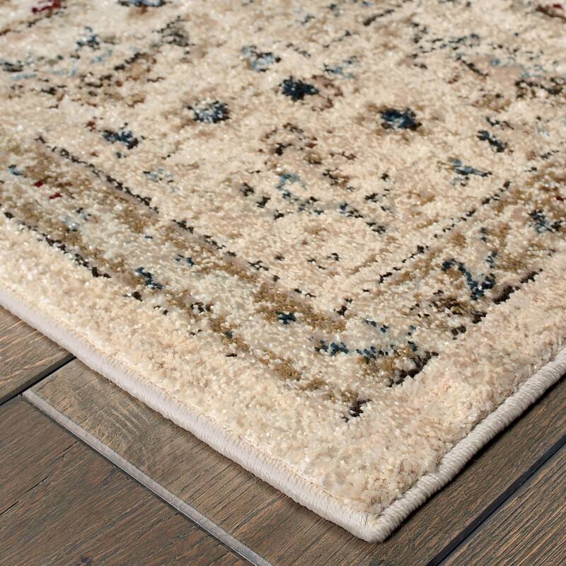 Style Haven Echo Arabesque Distressed Traditional Area Rug