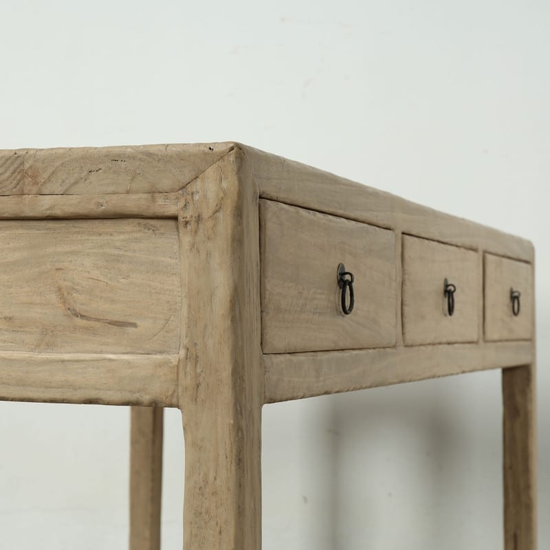 Approx 62" W 32"D Counter Table with Six Drawers