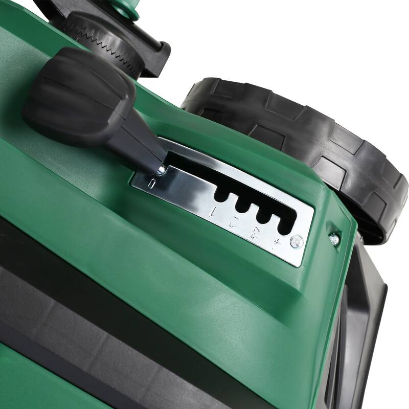 2-in-1 16''Garden Scarifier with Removable Collection Bag