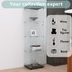 preview thumbnail 99 of 165, Glass Display Cabinet with Doors & Locks, Acrylic Shelves, Floor Standing Storage Showcase for Home or Office