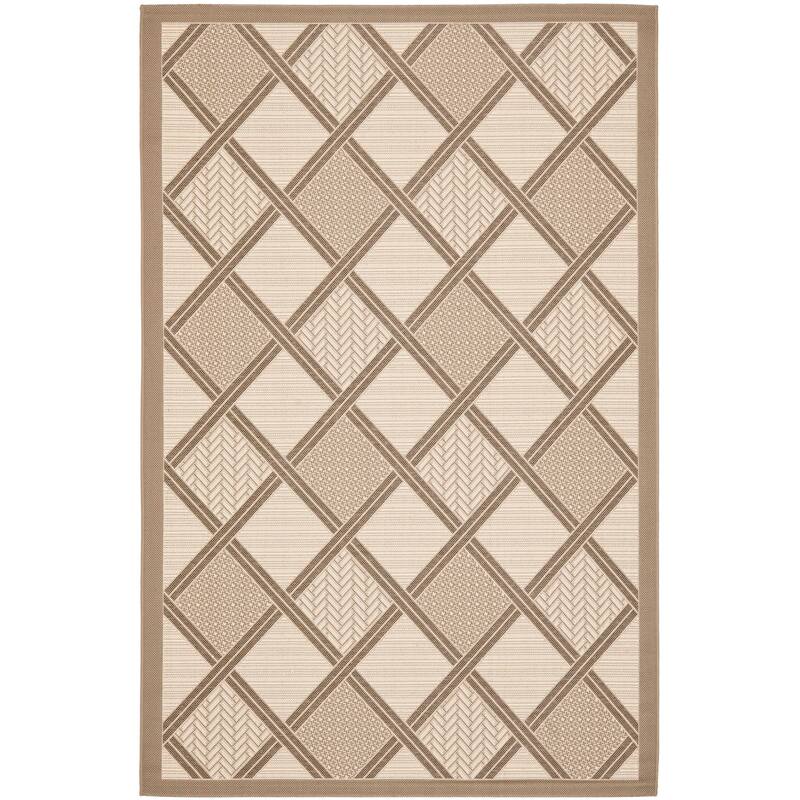 SAFAVIEH Courtyard Stiliana Indoor/ Outdoor Waterproof Patio Backyard Rug