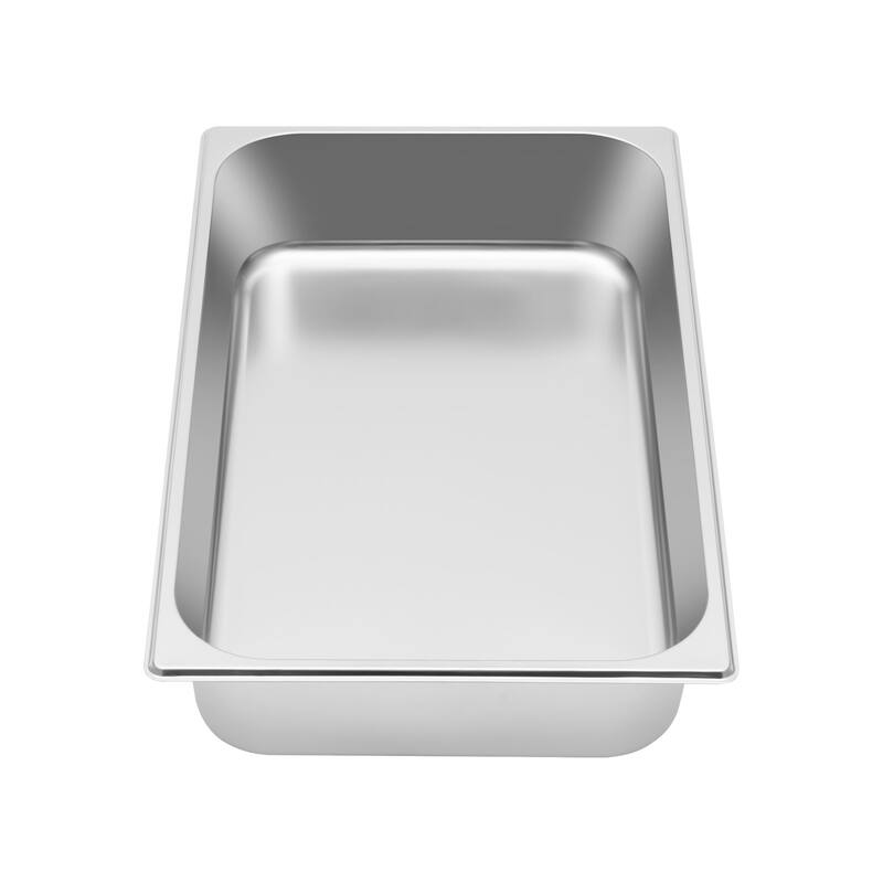 4 Pack Steam Table Pans Stainless Steel Catering Pan with Lids