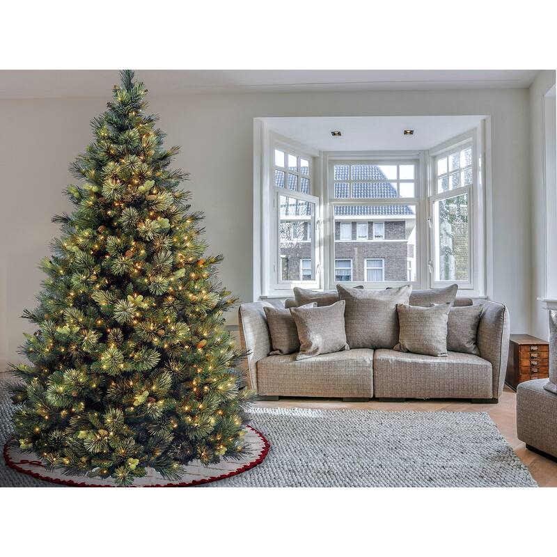 National Tree Company 7.5 ft. Pre-Lit Carolina Pine Christmas Tree - 7.5 Foot