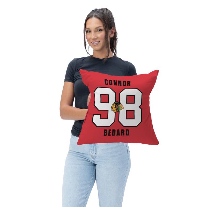 NHL Player 18 Inch Throw Pillow